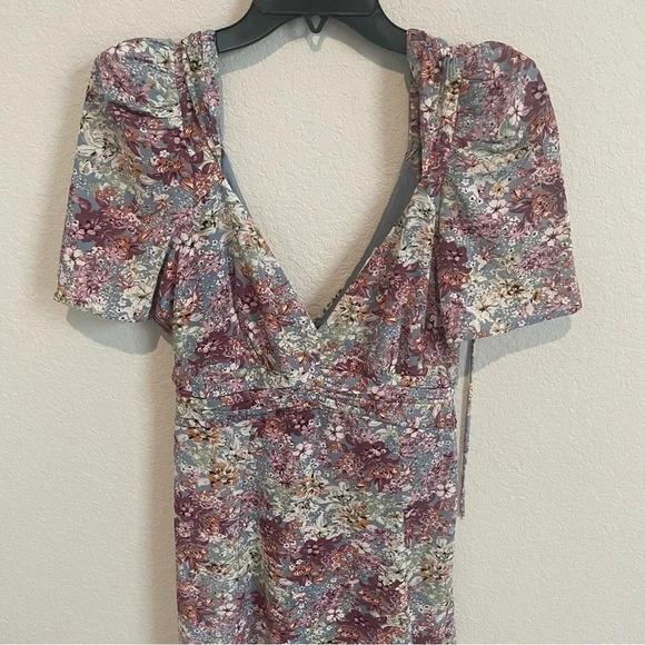 Floret Studios New Maxi Dress Extra Small Floral Print - Picture 9 of 12